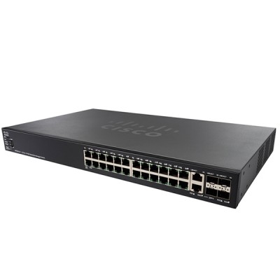 Cisco SF550X-24P 24-port 10/100 PoE  Stackable Switch