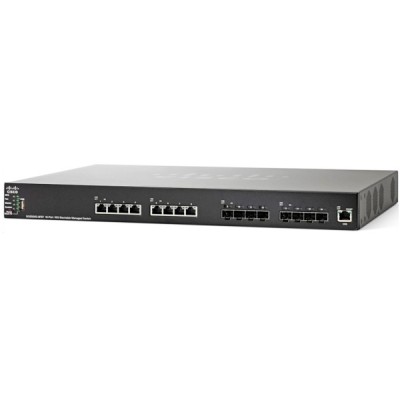 Cisco SG550XG-8F8T 16-Port 10G Stackable Managed Switch
