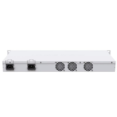 MikroTik CRS326-24S+2Q+RM SFP Cloud Router Layer-3 Switch, 24-Port SFP+ (1/10G) + 2 Port 40G QSFP+, + 1 Port 10/100 Ethernet, RouterOS or SwitchOS, License level 5, Rack-Mount kit (Included)