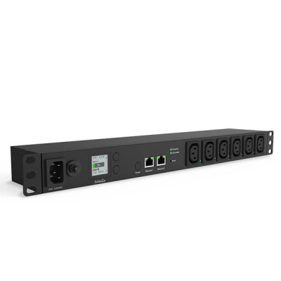 EnGenius ECP106-INT PDU 6P 10A 200-240V Cloud Managed 1U 10A Smart PDU with 6 Metered Outlets