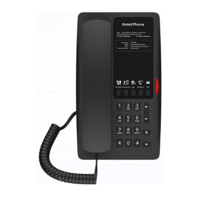 Fanvil FNV-H4W, Hotel IP phone 2 line keys 5 programmable soft keys for the services hotline Built-in dual-band 2.4GHz & 5GHz Wi-Fi (Wi-Fi 6) PoE Support