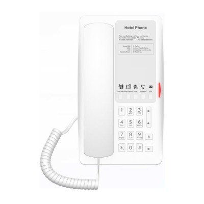 Fanvil FNV-H4, Hotel IP phone 2 line keys 5 programmable soft keys USB-A interface charging PoE Support