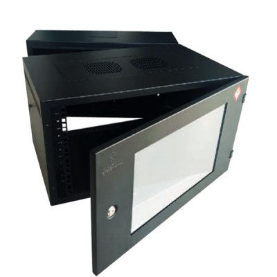 19" GERMANY G1-60609B Wall Rack 9U สีดำ ลึก 60 cm. (60x60x45.5cm), Black Color *ส่งฟรีเขต กทม.และปริมณฑล