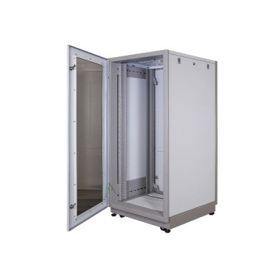 19" GERMANY G3N-80927 New Export Cabinet Rack 27U (80x90x139cm) Two-Tone White-Gray