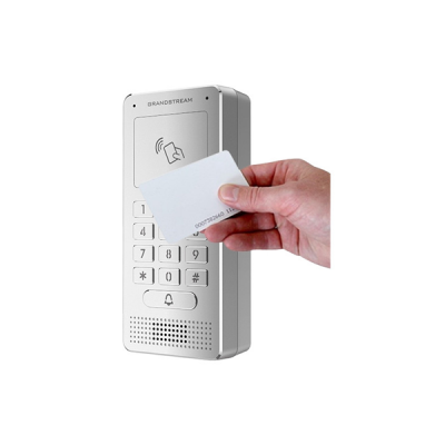 Grandstream GDS3705 IP Intercom Audio Door Access System Phone, HD audio,  Keyless entry, Supports SIP calls to IP phones, Built-in dual microphone and HD loudspeaker