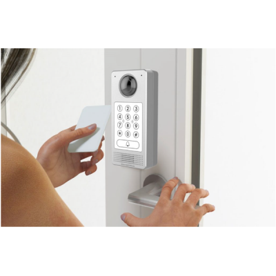 Grandstream GDS3710 HD IP Video Access Control System, SIP video streaming to NVRs, Built-in RFID chip reader, Built-in microphone and speaker, POE, weatherproof and vandal resistant