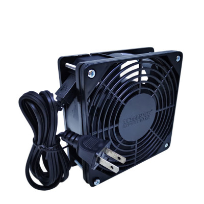 19" GERMANY G7-05001 FAN Heavy Duty 1 x 4" (2 Ball Bearing พร้อมหน้ากาก ABS และสายไฟ 1.8 เมตร)