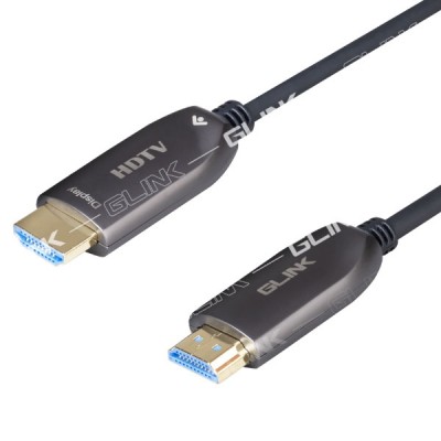 GLINK GL403-10 สาย HDMI เป็นสายแบบ Fiber Optic HDTV ความละเอียดสูงสุด 4K คมชัดทั้งภาพและเสียง รองรับระบบ HDR การส่งข้อมููลด้วย Bandwidth ถึง 18Gbps อัตราภาพแบบ 21:9 สายยาว 10 เมตร