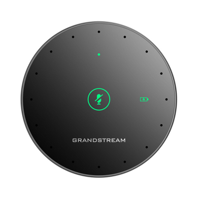 Grandstream GMD1208 1500mA , Desktop Wireless Microphone, Touch mute button with LED Bluetooth, Proprietary 2.4GHz wireless technology, High quality audio 