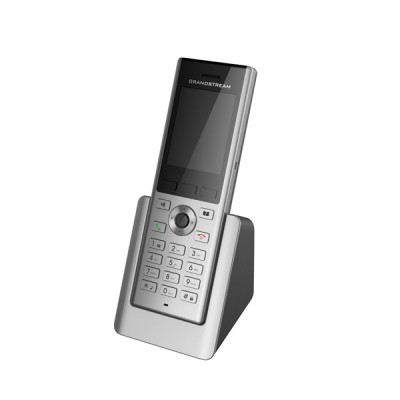 Grandstream WP820 Enterprise Portable WiFi Phone, 2 SIP accounts 2 lines, Dual-band WiFi, Rechargeable 1500mAh battery