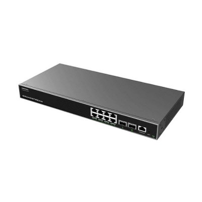 Grandstream GWN7811 Enterprise Layer 3 Managed Network Switch, 8 x Gigabit Ethernet Ports, 2 x Gigabit SFP+, IPv6 and IPv4 Supports