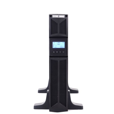 SYNDOME HE-RT1K (HE-RT 1000) 1000VA/900Watt High Power Density Rack-Tower 2-IN-1, True Online Double Conversion UPS *จัดส่งฟรีทั่วประเทศ