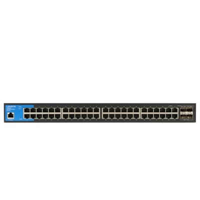 Linksys LGS352C 48-Port Managed Gigabit Ethernet Switch with 4 10G SFP+ Uplinks, TAA Compliant, Mountable Rack 1 U