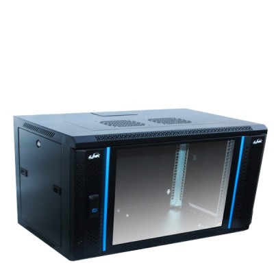 Link CW1-60406G 19" Glass Wall Rack 6U (60x40x37cm) *ส่งฟรีเขต กทม.และปริมณฑล