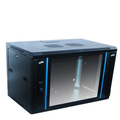 Link CW1-60409G 19" Glass Wall Rack 9U (60x40x50.5cm) *ส่งฟรีเขต กทม.และปริมณฑล