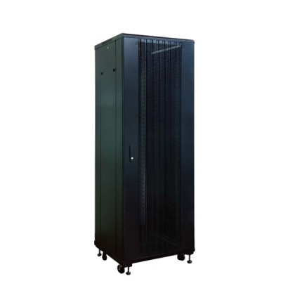 Link CH-60642GW 19” Glass-Wave Server Rack 42U, (60x60x207cm.) Black *ส่งฟรีเขต กทม.และปริมณฑล