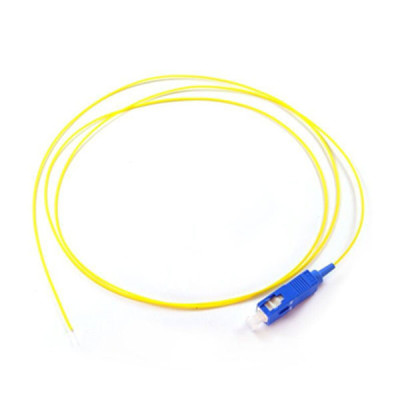 Link UFP960S21-1.5 SC Pigtail Fiber Optic, SM/OS2 Simplex, (2.0 mm Jacket)/UPC, Length 1.5 m.