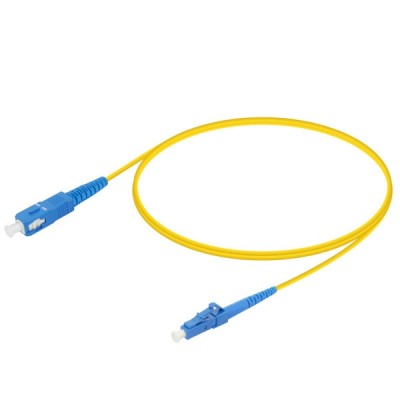 Link UFP962S31-03 Fiber Optic SC-LC Patch Cord OS2, Simplex Single-mode, (3.0 mm Jacket)/UPC-UPC, Lengths 3 m.