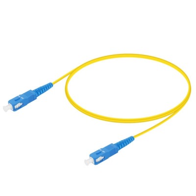 Link UFP966S21-03 Fiber Optic SC-SC Patch Cord OS2, Simplex Single-mode, (2.0 mm Jacket)/UPC-UPC, Lengths 3 m.
