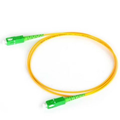 Link UFP966S22-03 Fiber Optic SC-SC Patch Cord OS2, Simplex Single-mode, (2.0 mm Jacket)/APC-APC, Lengths 3 m.