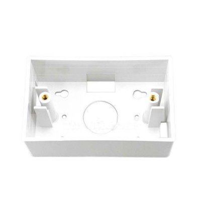 Link US-2016 Plastic Wall Box 2" x 4" Depth 47 mm. White Color