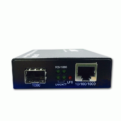 Link Set UT-1310A+UT-9125D-10 Fiber Gigabit Media Converter, 10/100/1000 Mbps, 1-Port RJ45 + 1-Port SFP Slot + SFP Module Dual LC SM,  Distance 10 km. Replace UT-1314-10 (Indoor Only) *ส่งฟรีทั่วประเทศ