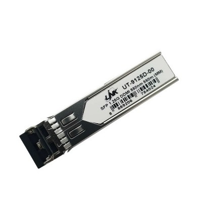 Link UT-9125DHP-00 SFP 1.25G Transeiver Module, MM 850 nm 550 m. With DDMI (Cisco, & Other Compatible)