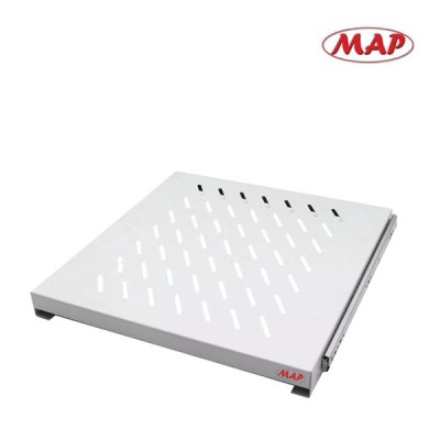MAP M7-03045 Slide Component Shelf Deep 45 cm. for Close Rack 60 cm., Galvanize Steel