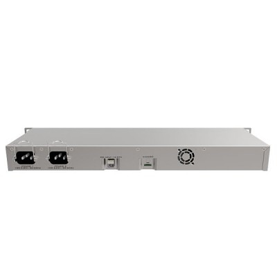 MikroTik RB1100AHx4 Router 13-Port Gigabit Ethernet, 1U rackmount, Dual Power Supply, RouterOS L6