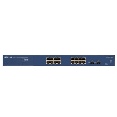Netgear GS716Tv3 16-Port Gigabit Smart ProSAFE ,2x SFP Ports Layer 3 Rackmount Switch