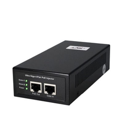 Link PS-8616 Gigabit PoE+ 60W INJECTOR with PD detection (10/100/1000)