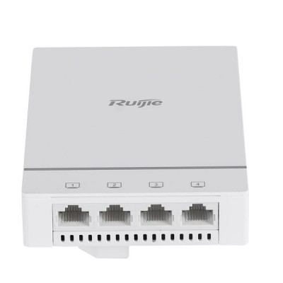 Ruijie RG-AP180 Wall Plate Access Point Wi-Fi 6 (802.11ax), Dual-band (2.4G+5G),  1774.5Mbps, Support PoE+, Cloud Service