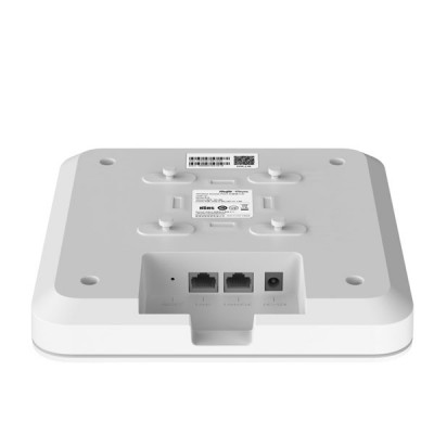 Reyee RG-RAP2260(E) Wi-Fi 6 AX 3200Mbps Dual-band Ceiling Access Point, Dual Gigabit LAN uplink ports, Support PoE and local Power supply, Ruijie Cloud app management