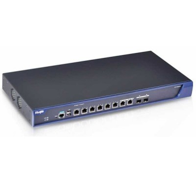 Ruijie RG-WS6008 Next-Gen Wireless Controller, 6 1000BASE-T ports, 2 1000BASE, T/1000BASE-X combo ports, 32 Aps, Cloud Service