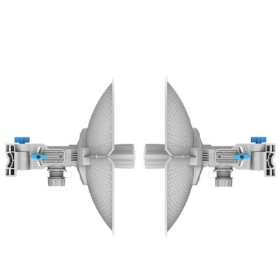 Reyee RG-AirMetro460G-Set 5GHz Wireless Bridge PTP/PTMP CPE, 802.11ac, Freq 5GHz Hi-Speed 867Mbps, Gain 23 dBi, 1 x 10/100/1000 Port, All-in-one Cloud Management Support, IP65 Weatherproof, 24 V Passive PoE included (1 ชุดมี 2 ตัว)