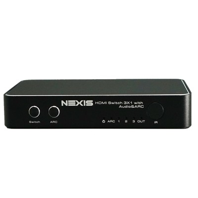 NEXiS SW531A  HDMI Switch 3x1 Support HDMI1.4