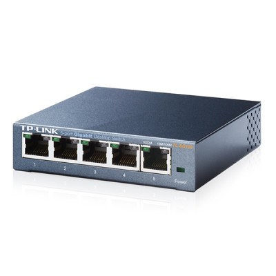 TP-Link TL-SG105 : 5-Port 10/100/1000Mbps Desktop Switch