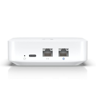 Ubiquiti UX (UniFi Express) 1-WAN Port 1 GbE + 1-LAN Port 1 GbE, Built-in WiFi 6 AP, UniFi Network, 0.96" LCM status display, USB-C powered (adapter included)