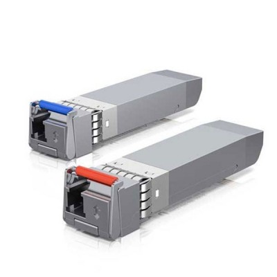 Ubiquiti UACC-OM-SM-10G-S-2 10G SFP+ BiDi Transceiver Wavelength 1270/1330nm Single LC Connector, 10 Km. Single-Mode (2-Pack)