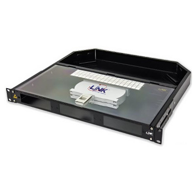 Link UF-2013A Fiber Optic Distribution Unit (FDU) 6-36F (3 Snap-In) Rack Mount Drawer (1U), Unload