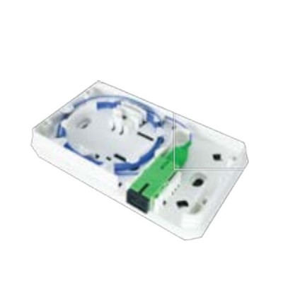Link UFH3110 Indoor FTTR Smart Outlet, SC /APC 1 Port, w/ Pigtail + Adapter + Sleeve (Super-S Series)