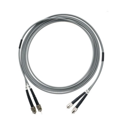 Link UFP544D31-03 Fiber Optic ST-ST Patch Cord OM2, Duplex Multi-mode, (3.0 mm Jacket)/UPC-UPC, Lengths 3 m. 