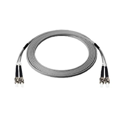 Link UFP544D31-05 Fiber Optic ST-ST Patch Cord OM2, Duplex Multi-mode, (3.0 mm Jacket)/UPC-UPC, Lengths 5 m. 