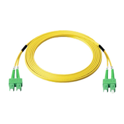 Link UFP966D22-05 Fiber Optic SC-SC Patch Cord OS2, Duplex Single-mode, (2.0 mm Jacket)/APC-APC, Length 5 m.