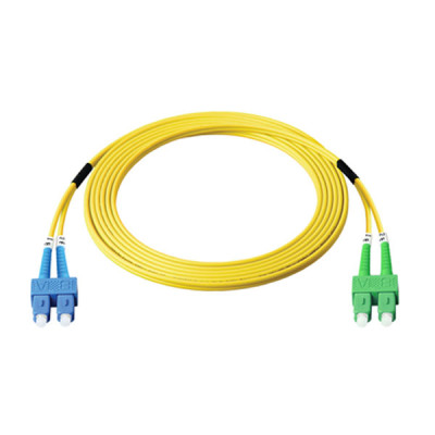 Link UFP966D26-05 Fiber Optic SC-SC Patch Cord OS2, Duplex Single-mode, (2.0 mm Jacket) /UPC-APC, Length 5 m.