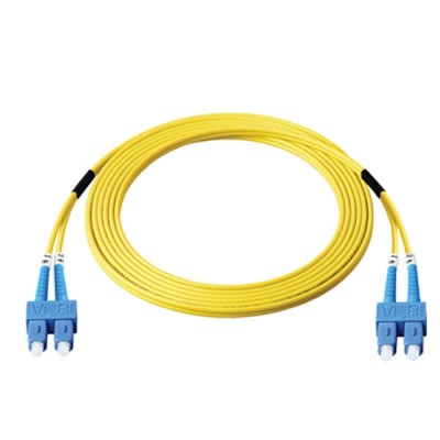 Link UFP966D31-05 Fiber Optic SC-SC Patch Cord OS2, Duplex Single-mode, (3.0 mm Jacket)/UPC-UPC, Lengths 5 m. 