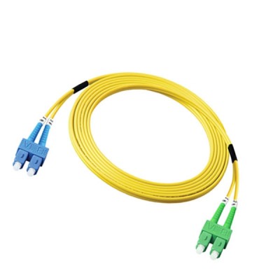 Link UFP966D36-05 Fiber Optic SC-SC Patch Cord OS2, Duplex Single-mode, (3.0 mm Jacket)/UPC-APC, Lengths 5 m. 