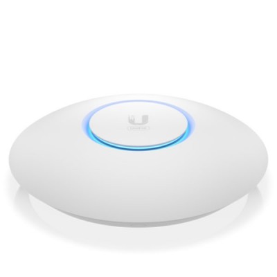 Ubiquiti U6-LR (UniFi 6 Long Rang) (802.11ax) Access Point Dual-Band 3.0Gbps 4x4 MU-MIMO and OFDMA, Power 26dBm, 802.3at PoE; 48V PoE Adapter (Not Included) Indoor and Semi-Outdoor (IP54 rated)