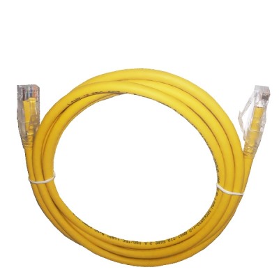 LINK US-5105LZ-5 LSZH RJ45 Patch Cord Cat6 UTP, Length 5M., Yellow