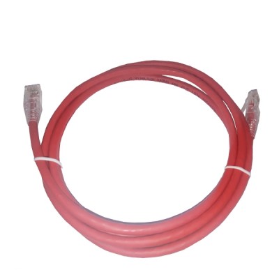Link US-5110LZ-2 LSZH RJ45 Patch Cord Cat6 UTP, Length 10 M., Red